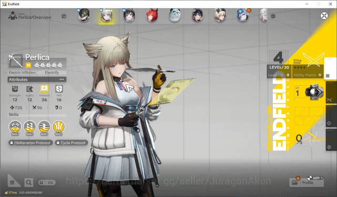 Arknights: Endfield Accounts NA/EU Lv2|StarterDay2|Meta SSR Solo Laevatain+6SR  image 4
