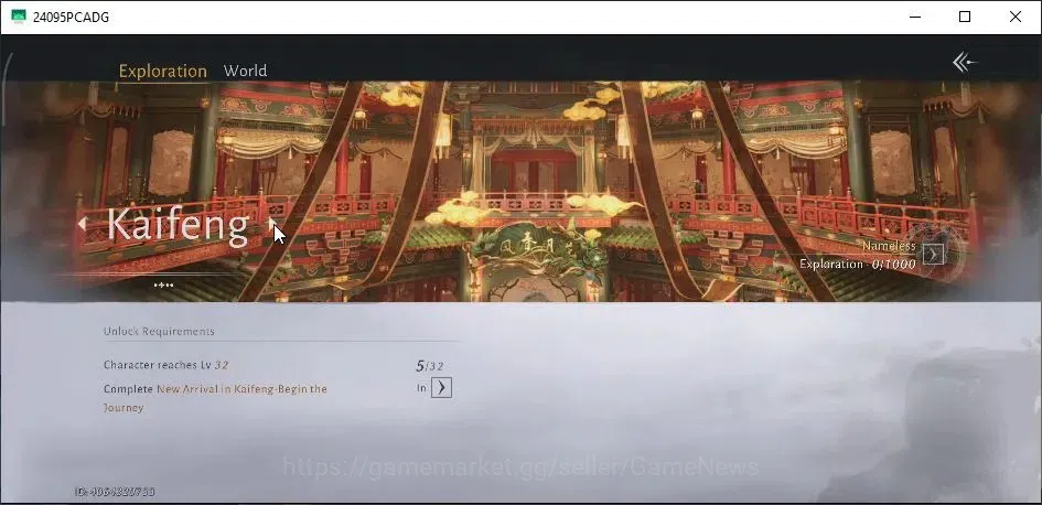 Where Winds Meet Accounts GLOBAL|Lv 5|GS 3676|1 Harmonic Core|Anthem of Ages image 16