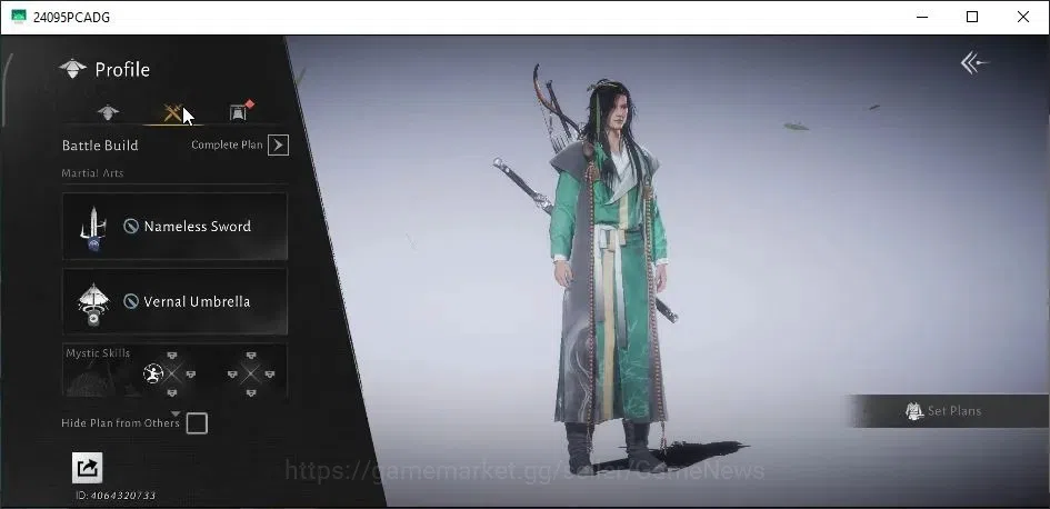 Where Winds Meet Accounts GLOBAL|Lv 5|GS 3676|1 Harmonic Core|Anthem of Ages image 3