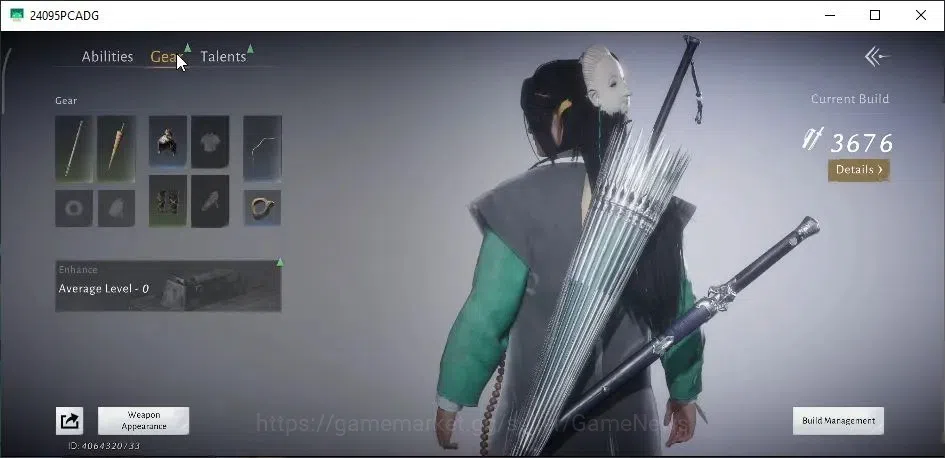 Where Winds Meet Accounts GLOBAL|Lv 5|GS 3676|1 Harmonic Core|Anthem of Ages image 6
