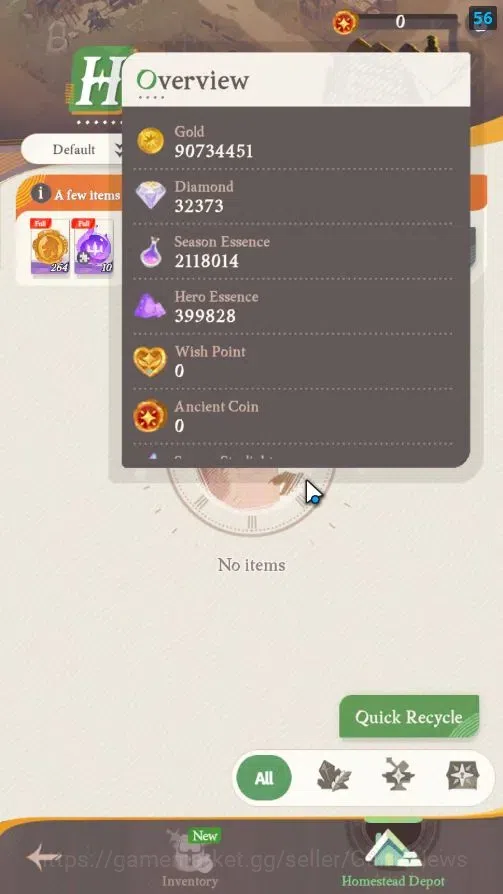 AFK Journey Accounts GLOBAL|2 Collab[Frieren,Himmel]|1 Supreme+[Aurora] image 12