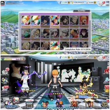 Bleach: Brave Souls Accounts Mid-Tier #BBS222: FRESH STORY, 10K ORBS!! [GLOBAL] BP ALL 591K | NEW REFINED ICHIGO 5/5, NEW