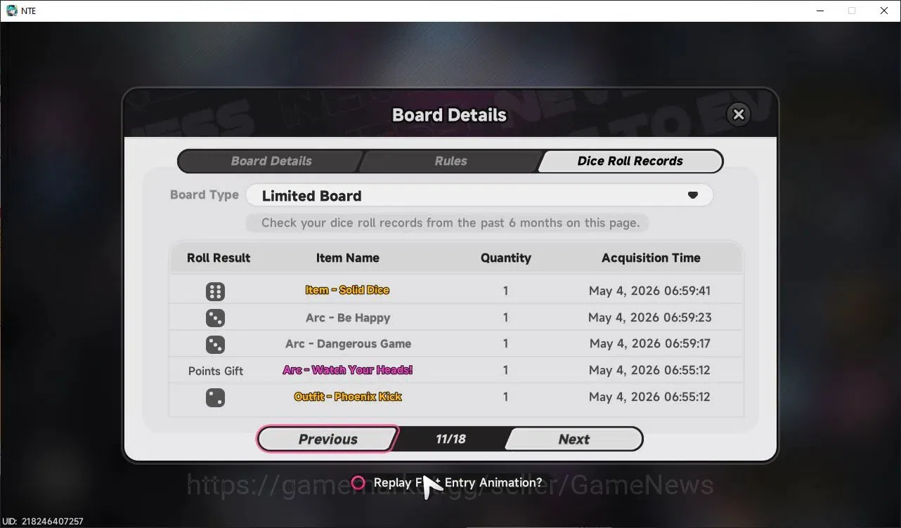 Neverness to Everness Accounts Global NA|HL 3|3 S Class|1 Limit (Shinku)+(Sakiri,Hathor)+1 S-Clas Select Box|Select ON|Under 7