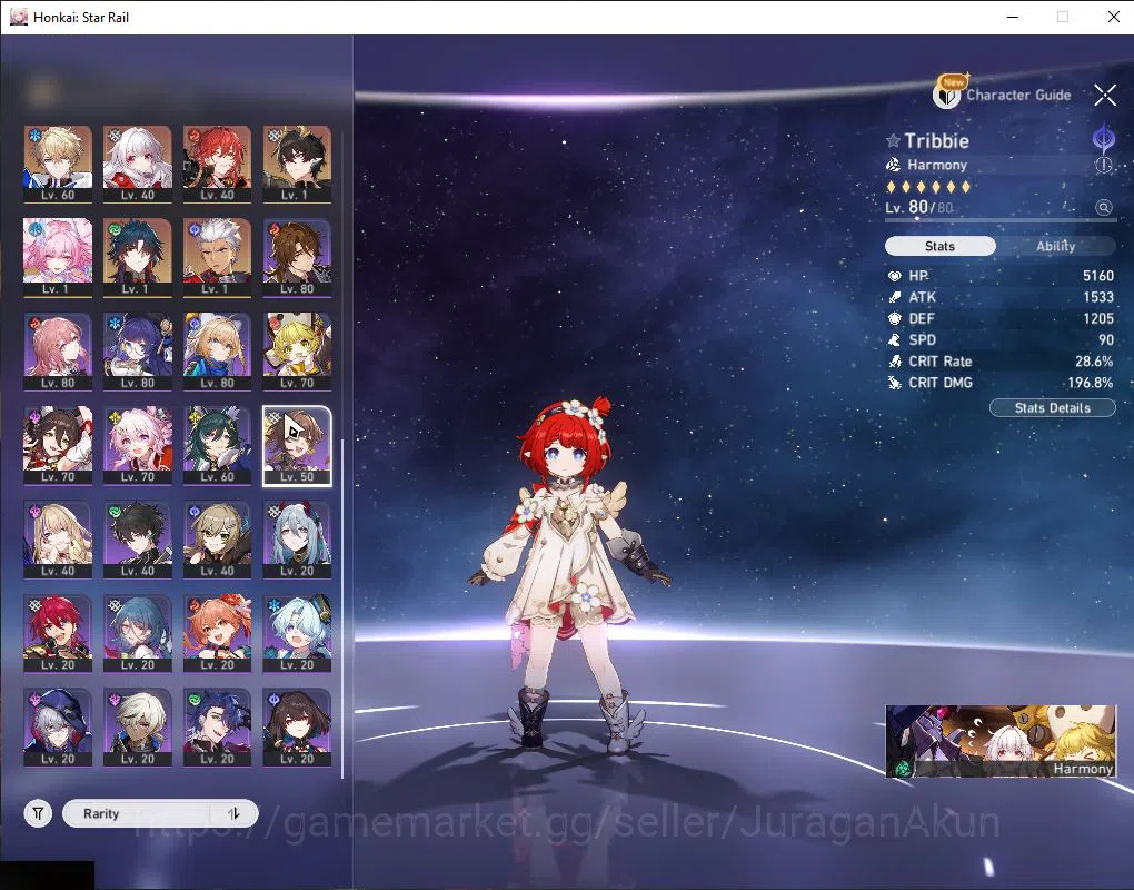 Honkai Star Rail Accounts Asia |TL 70|21 Limited |[Castorice,Robin,Acheron,J image 4