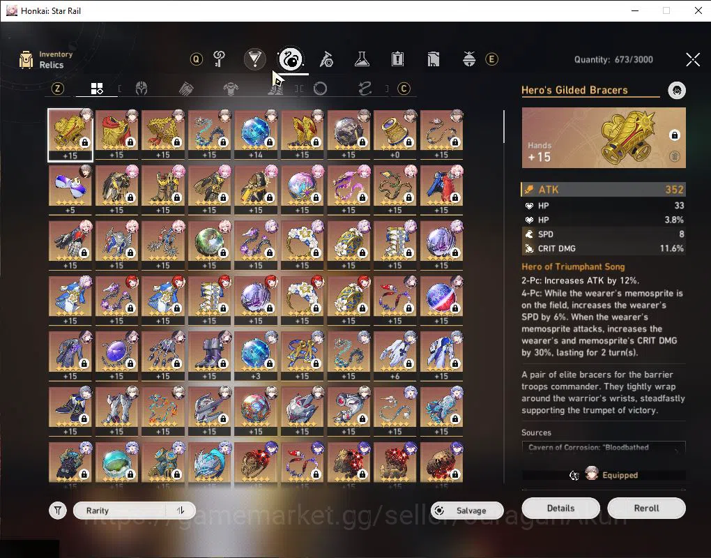 Honkai Star Rail Accounts Asia |TL 70|21 Limited |[Castorice,Robin,Acheron,J image 7