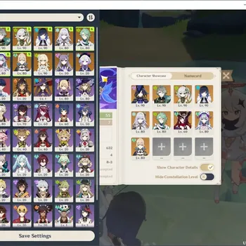 Genshin Impact Accounts Others ASIA|AR 55|7 Limited + 6