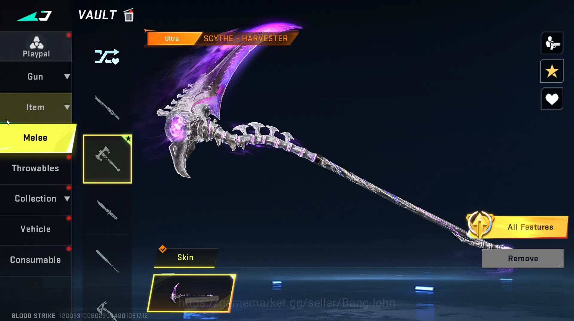 Blood Strike Accounts Eternal Zero | Spear Ultra | Scythe Ultra | Katana image 7
