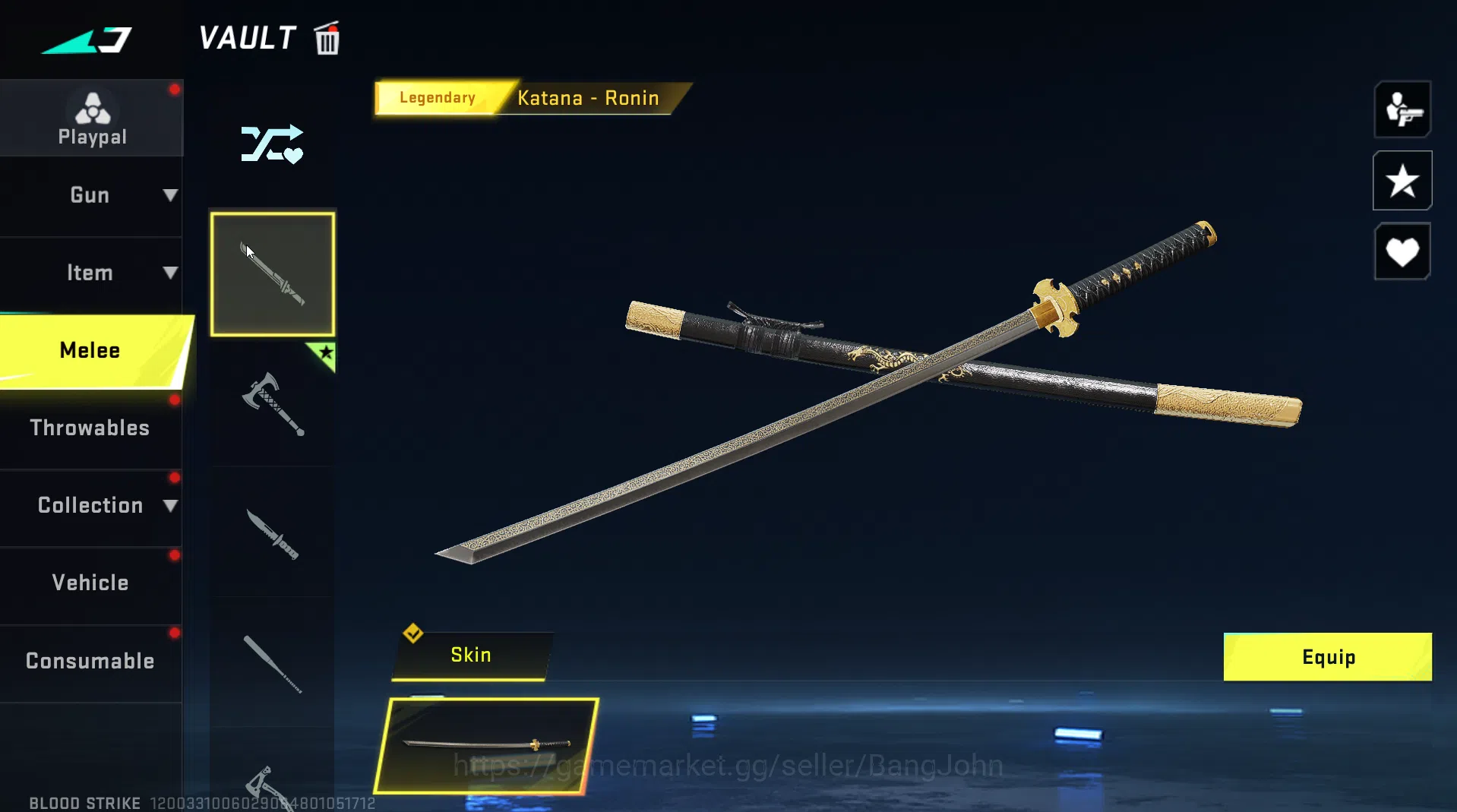 Blood Strike Accounts Eternal Zero | Spear Ultra | Scythe Ultra | Katana image 8