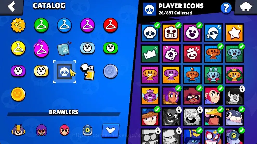 Brawl Stars Accounts 1010 Trophy|15 Brawlers 3 Max Lv [Penny,Nita,Shell image 14