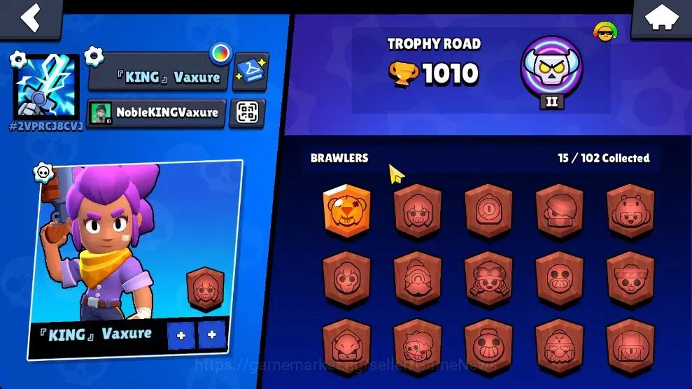Brawl Stars Accounts 1010 Trophy|15 Brawlers 3 Max Lv [Penny,Nita,Shell image 9