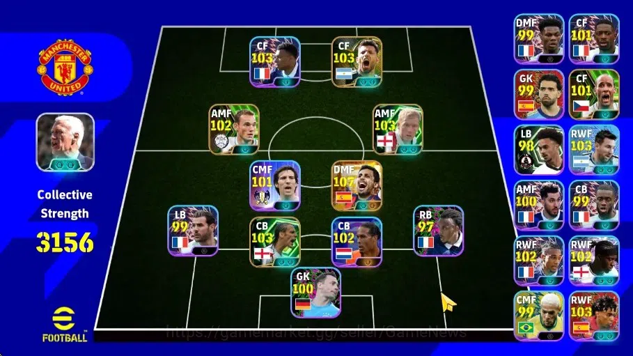 eFootball Accounts Legends & Iconic Players Android|Big Time Rodri 19 Jul'26|Epic Sergio Aguero,Paul Scholes,Wesley 1