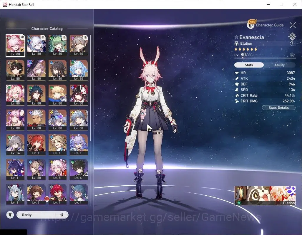 Honkai Star Rail Accounts ASIA|TL 70|16 Limited|Archer Prem Team|(Saber,The  image 4