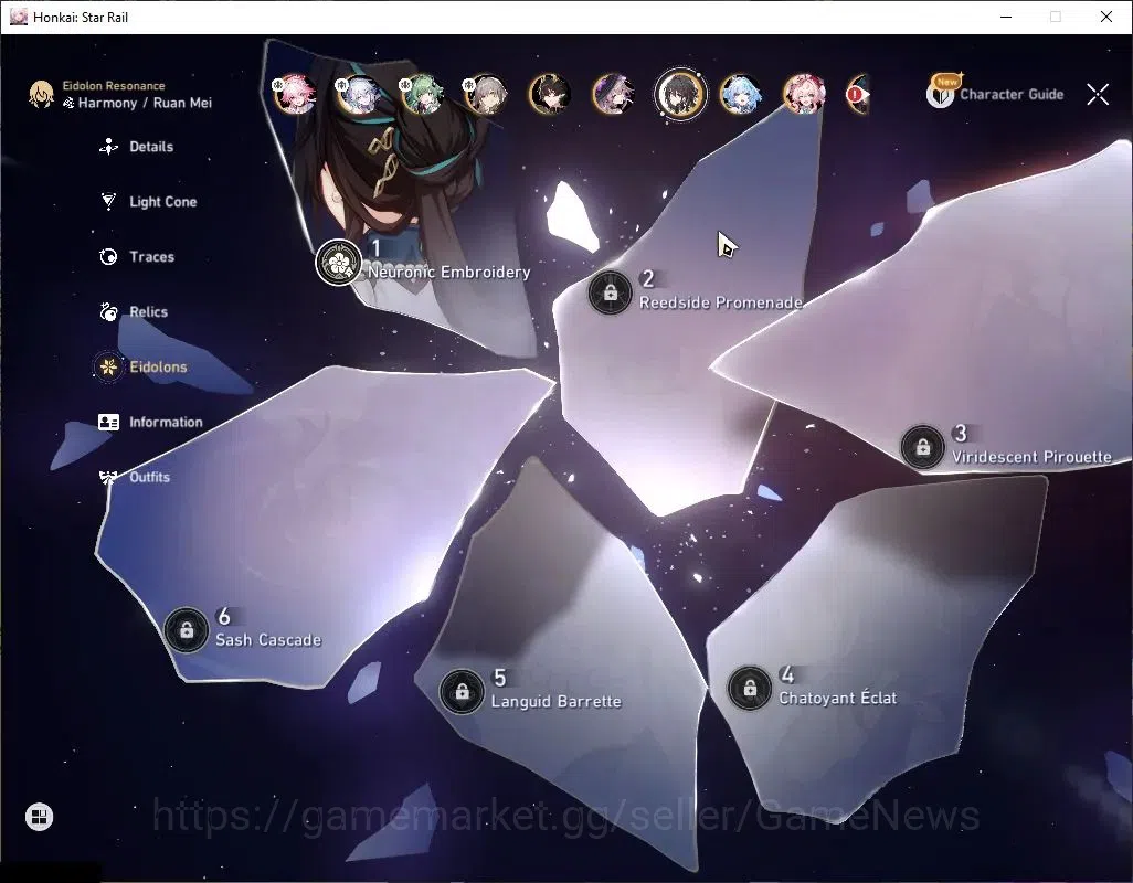 Honkai Star Rail Accounts ASIA|TL 70|16 Limited|Archer Prem Team|(Saber,The  image 5