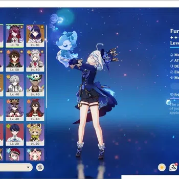 Genshin Impact Accounts Others ASIA|35 5*CHAR+25(*5Wep)|PremTeam(Furina,Raiden Shogun,Nahida,Hu Tao,Yelan)|TakeMail(GI842Z)