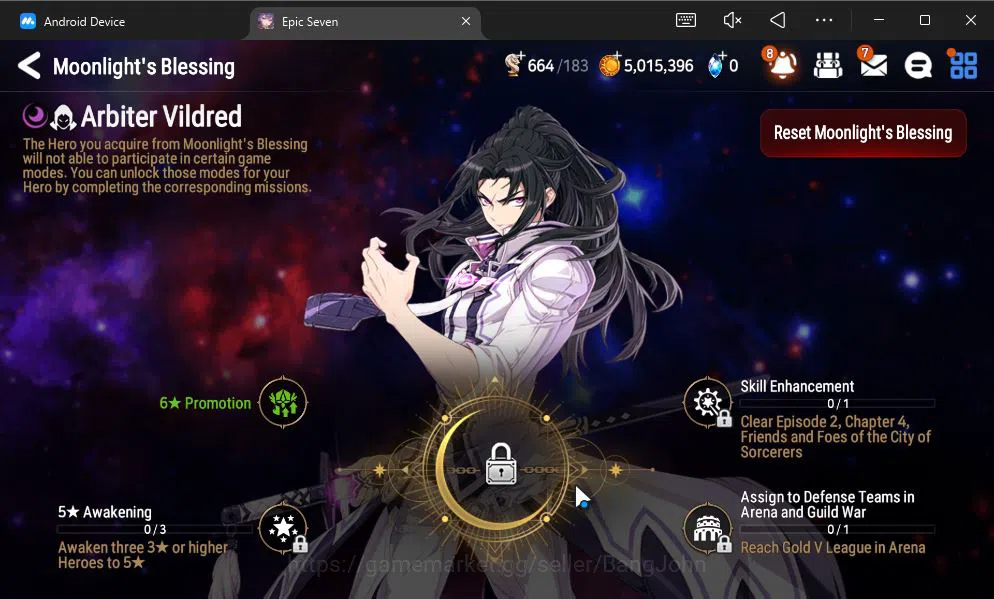 Epic Seven Accounts GLOBAL UNVERIF|New Era+MoR Lv6|2 ML(BArunka,Urban  image 10