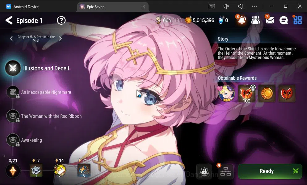 Epic Seven Accounts GLOBAL UNVERIF|New Era+MoR Lv6|2 ML(BArunka,Urban  image 15