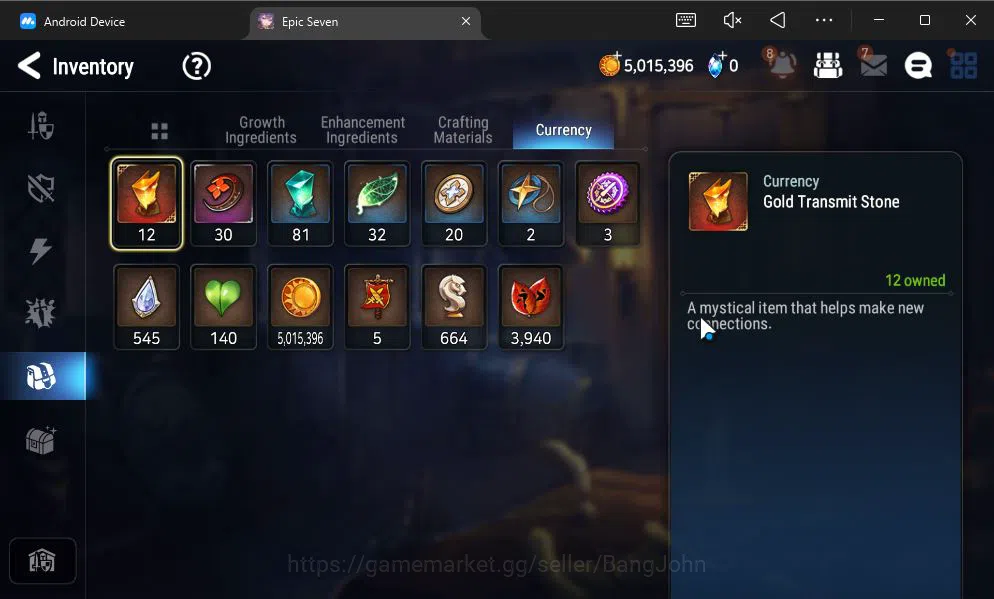 Epic Seven Accounts GLOBAL UNVERIF|New Era+MoR Lv6|2 ML(BArunka,Urban  image 6