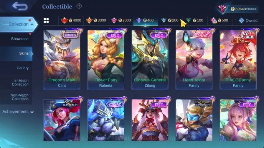 Mobile Legends: Bang Bang Accounts Hero 132|Skin 355|High Immo 123|Prime[Claude,Grang image 10