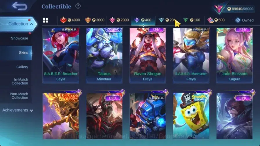 Mobile Legends: Bang Bang Accounts Hero 132|Skin 355|High Immo 123|Prime[Claude,Grang image 11