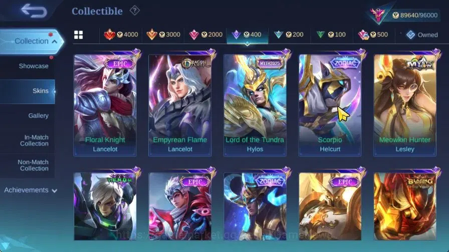 Mobile Legends: Bang Bang Accounts Hero 132|Skin 355|High Immo 123|Prime[Claude,Grang image 13