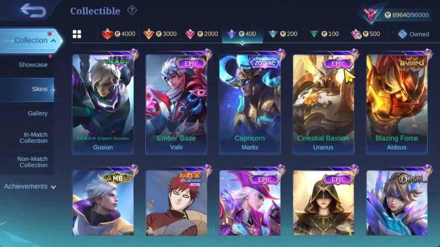 Mobile Legends: Bang Bang Accounts Hero 132|Skin 355|High Immo 123|Prime[Claude,Grang image 14