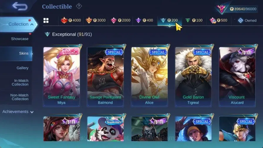 Mobile Legends: Bang Bang Accounts Hero 132|Skin 355|High Immo 123|Prime[Claude,Grang image 18