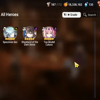 Epic Seven Accounts Starter Global Unverif| Starter |3 ML(S Sez,Sot Dark Diene,TM Luluca)|PoH+Bless ON|PoH 1|MoR 9|Abyss