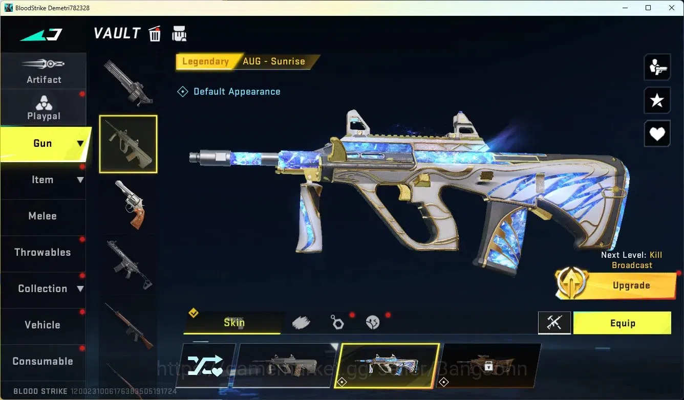Blood Strike Accounts ASIA| ULTRA STRIKER: JET-Flameborne | LEGENDARY GU image 5