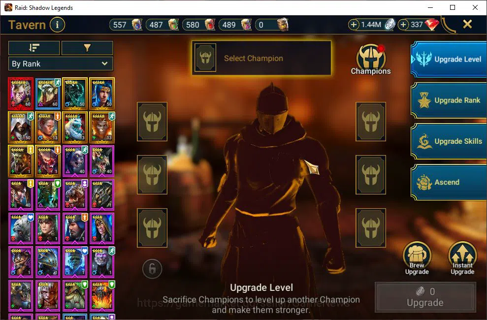 Raid: Shadow Legends Accounts Mid-Game Lv30 1M Power| 1 Mythic (SSGalathir)+8 Legendary 9
