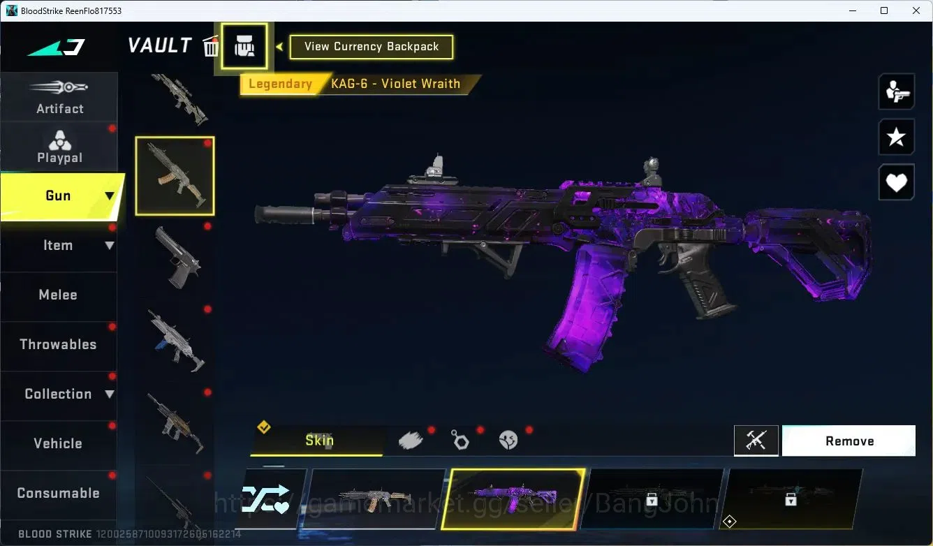 Blood Strike Accounts ASIA| 7DS: QBZ95, Playpal Oslo | 2 Ultra Strikers  image 5