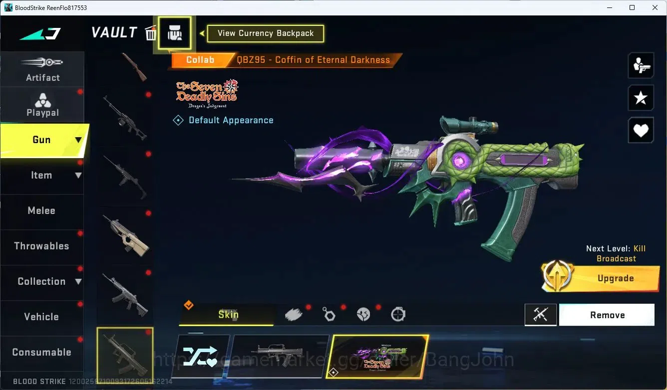 Blood Strike Accounts ASIA| 7DS: QBZ95, Playpal Oslo | 2 Ultra Strikers  image 6