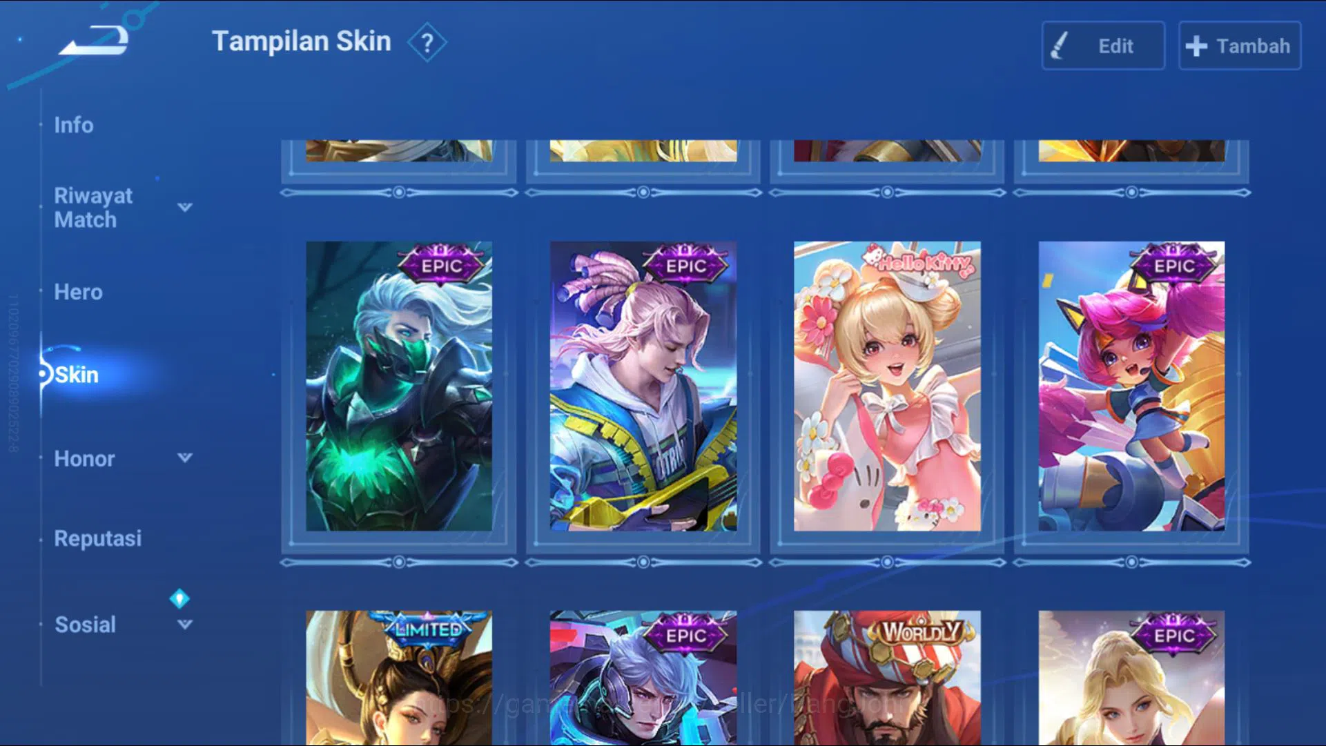 Honor of Kings Accounts [GLOBAL] 86 Hero | 90 Skin | Jungle T7 | Blessed N image 14