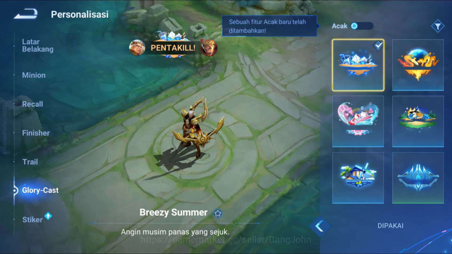 Honor of Kings Accounts [GLOBAL] 86 Hero | 90 Skin | Jungle T7 | Blessed N image 5