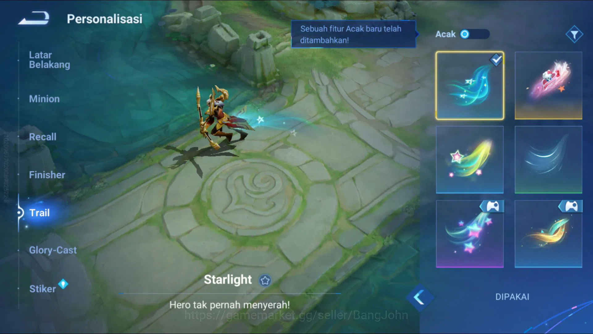 Honor of Kings Accounts [GLOBAL] 86 Hero | 90 Skin | Jungle T7 | Blessed N image 6