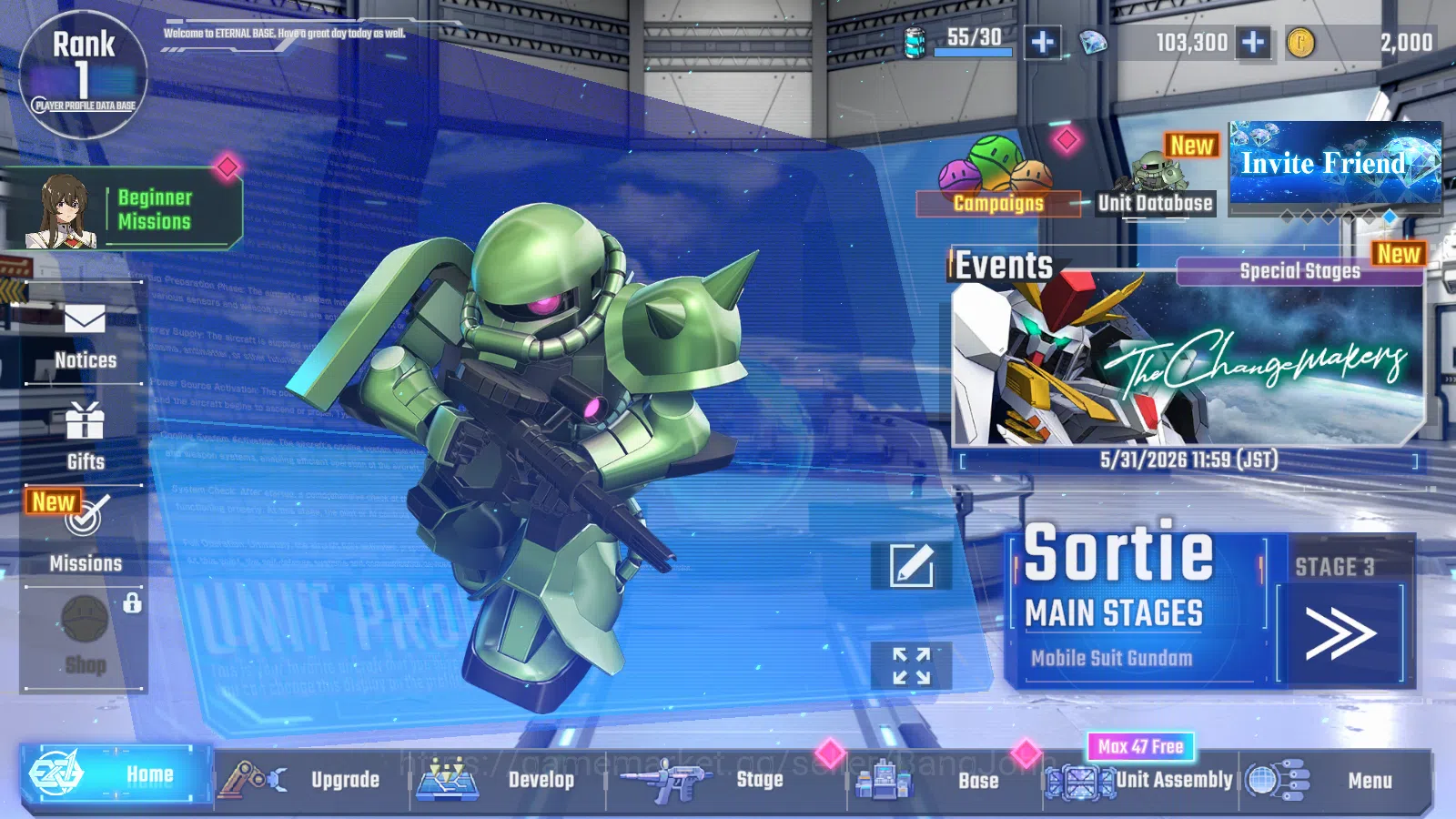 Global Rank 1 | FreshStory | 100+K Diamond, Selector Banner On, 6Gundam SSR+ 2Supp SSR | Gacha Acc, LogBandai Check SS RA158B SD Gundam G Generation ETERNAL Accounts Global Rank 1 | FreshStory | 100+K Diamond, Selector Banner On, 6Gundam SSR+ 2Supp