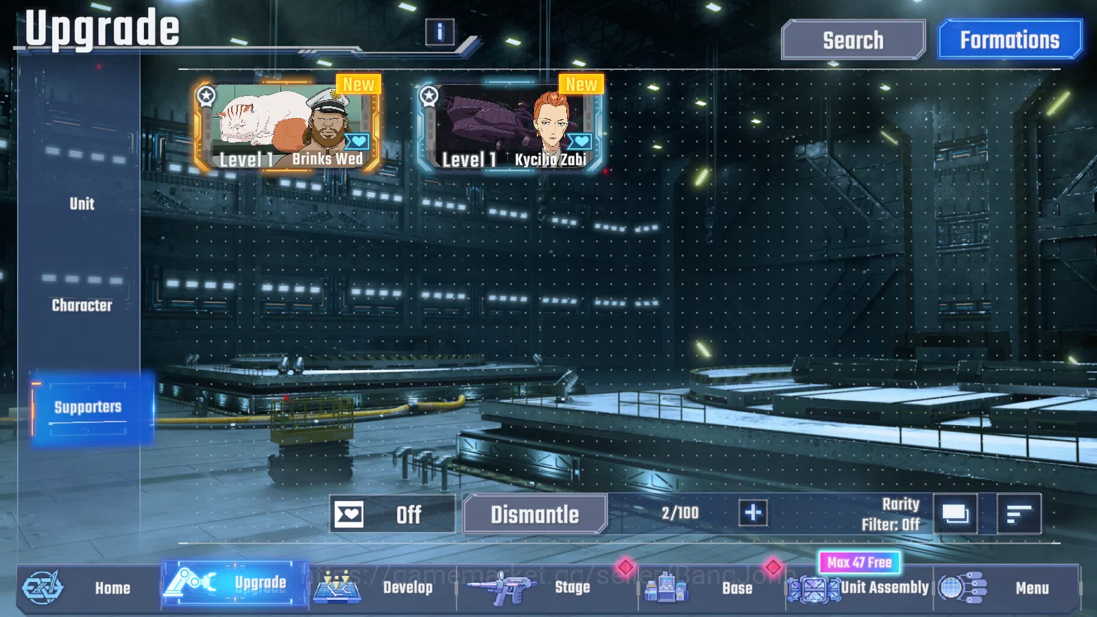 SD Gundam G Generation ETERNAL Accounts Global Rank 1 | FreshStory | 100+K Diamond, Selector Banner On, 6Gundam SSR+ 2Supp 4