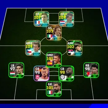 eFootball Accounts Legends & Iconic Players Android|Power 3141|Big Time Alessandro Del Piero '00|10 Epic Marco van