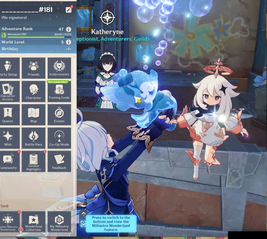Genshin Impact Accounts ASIA|AR 47|2 Limited+20(*4Character)|FLins,Furina| image 14