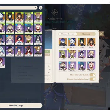 Genshin Impact Mid Game ASIA|AR 47|2 Limited+20(*4Character)|FLins,Furina| image 1