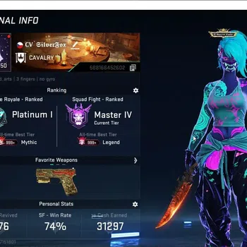 Blood Strike Accounts High-End ASIA |Ultra DualBlades-Perdition|FAL-EvolvedDraco|2 Eternal Guns|4 Collab Guns(EVA/TR/7DS)|4