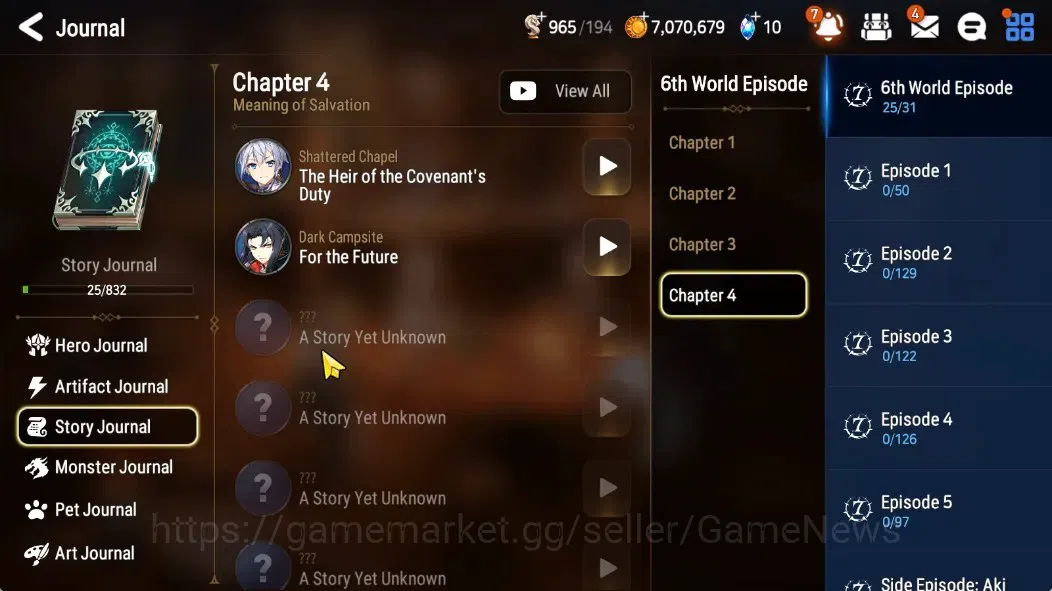 Epic Seven Accounts GLOBAL Unverif|New Era|2 ML(RhiannaLuciella,Abyssa image 9