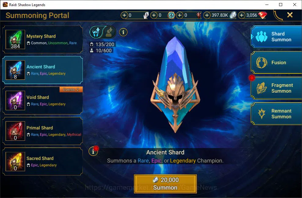 Raid: Shadow Legends Accounts Lv20 404K Power|1 Mythic(Ash'ner Dragonsoul)+25 Le image 19