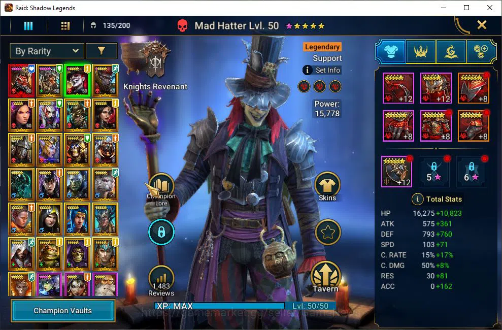 Raid: Shadow Legends Accounts Lv20 404K Power|1 Mythic(Ash'ner Dragonsoul)+25 Le image 4