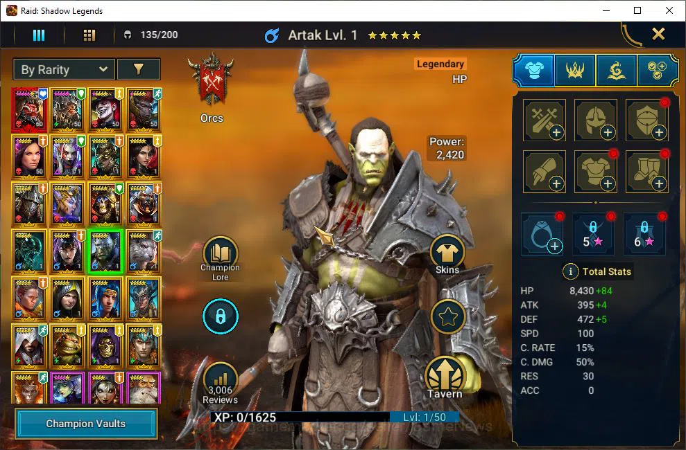 Raid: Shadow Legends Accounts Lv20 404K Power|1 Mythic(Ash'ner Dragonsoul)+25 Le image 8