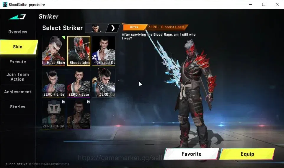 Blood Strike Accounts ASIA|ETERNAL DEagle-Scorpius|Collab BLEACH[QBZ95-H image 14