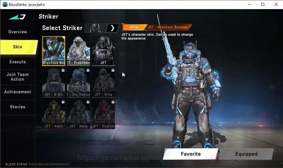 Blood Strike Accounts ASIA|ETERNAL DEagle-Scorpius|Collab BLEACH[QBZ95-H image 5
