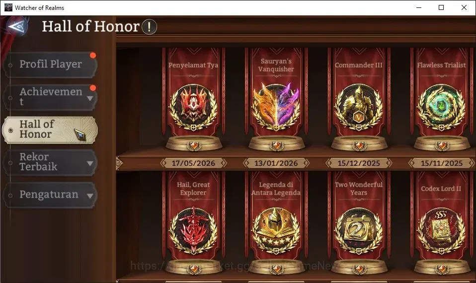 Watcher of Realms Accounts GLOBAL 60x|13M Power|8K Gems+Many Skin|17 Lord[Val image 4