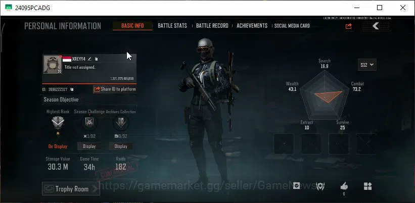 Arena Breakout Accounts MOBILE Lv30|SV 30M|CV 26M|AR57 Fruit|Urban Sport|M image 14