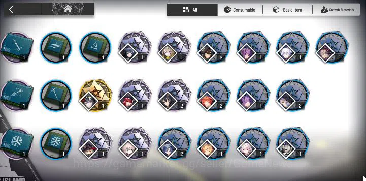 Arknights Accounts Lv 24|53 OP + 1 Skin| Starter | Wis'adel + 75520 O image 9