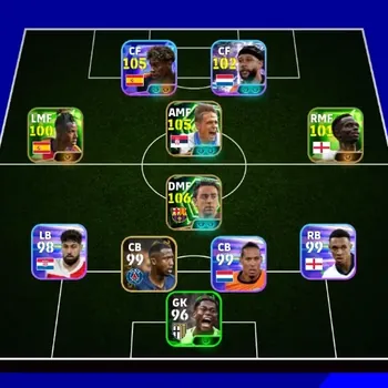 eFootball Accounts Others Android|PW3132|LamineYamalShowT,MemphisDepay Show T,Lionel Messi Show T,Xavi Epic,Dragan Stojkovic